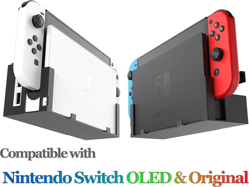 Nintendo Switch Wall Mount Kit for OLED & Original Models