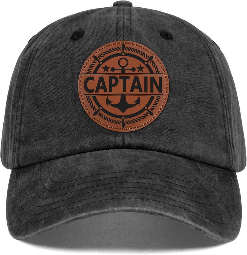 Cool Captain Hat for Boat Owners, Perfect Gift for Dad