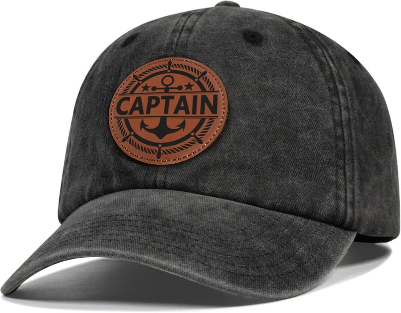 Cool Captain Hat for Boat Owners, Perfect Gift for Dad