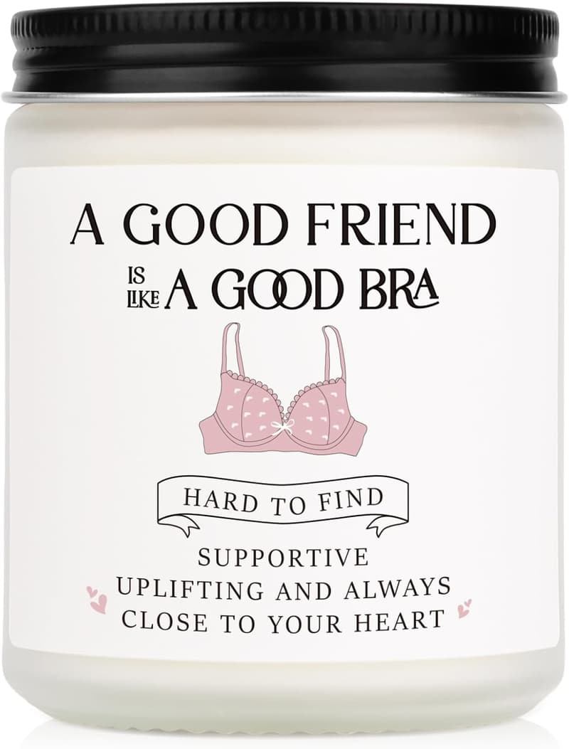 Lavender Scented Soy Candle for Best Friends' Birthday