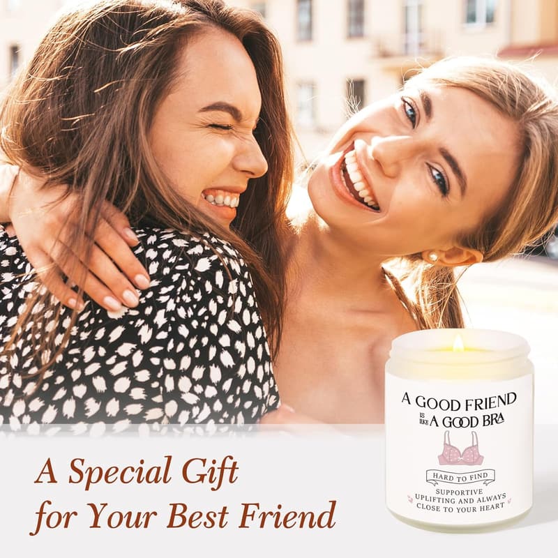 Lavender Scented Soy Candle for Best Friends' Birthday