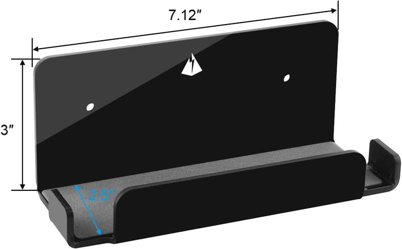 Wall Mount for Nintendo Switch - Black Floating Design