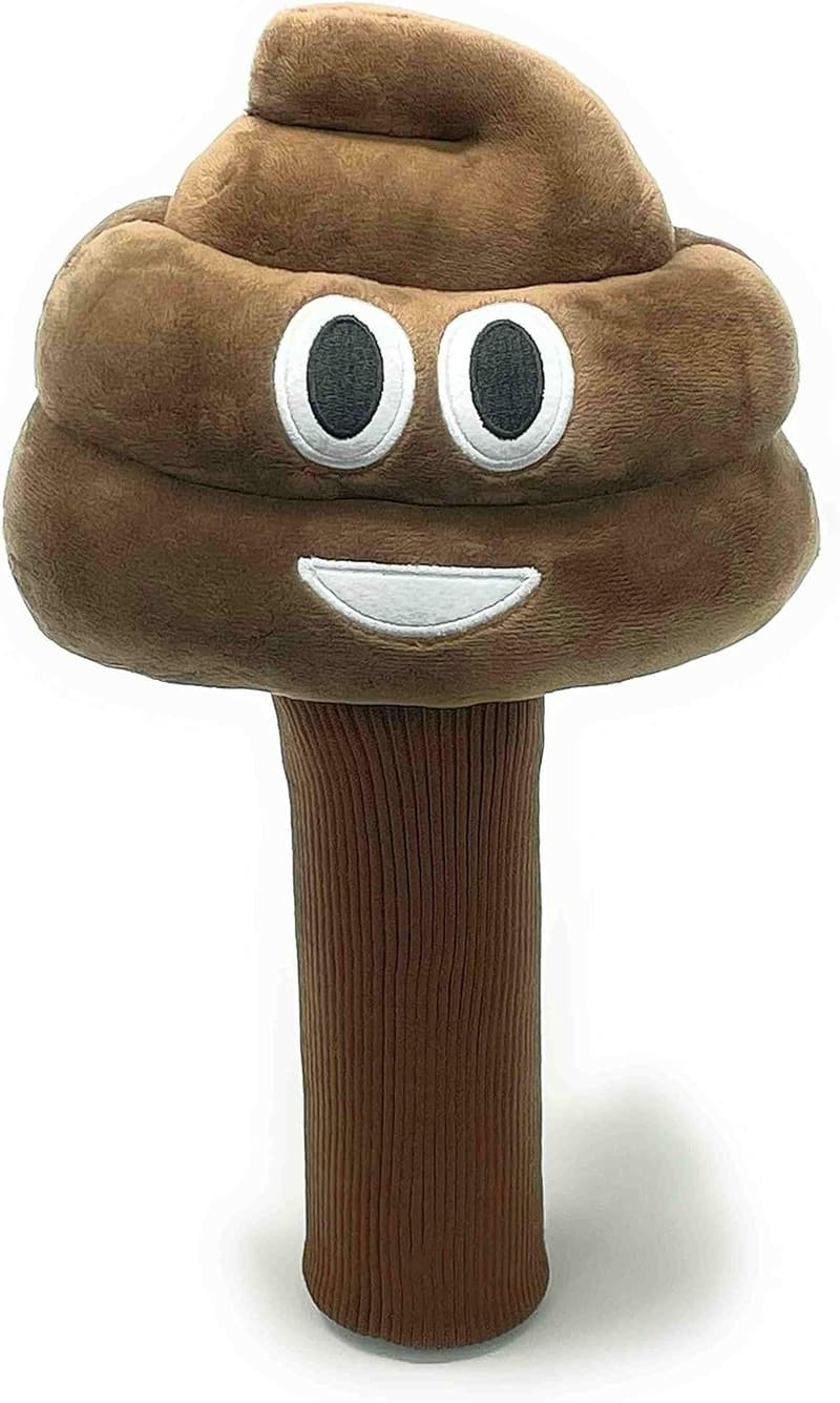 Golf Head Cover - Poopy Design by Golf Giddy