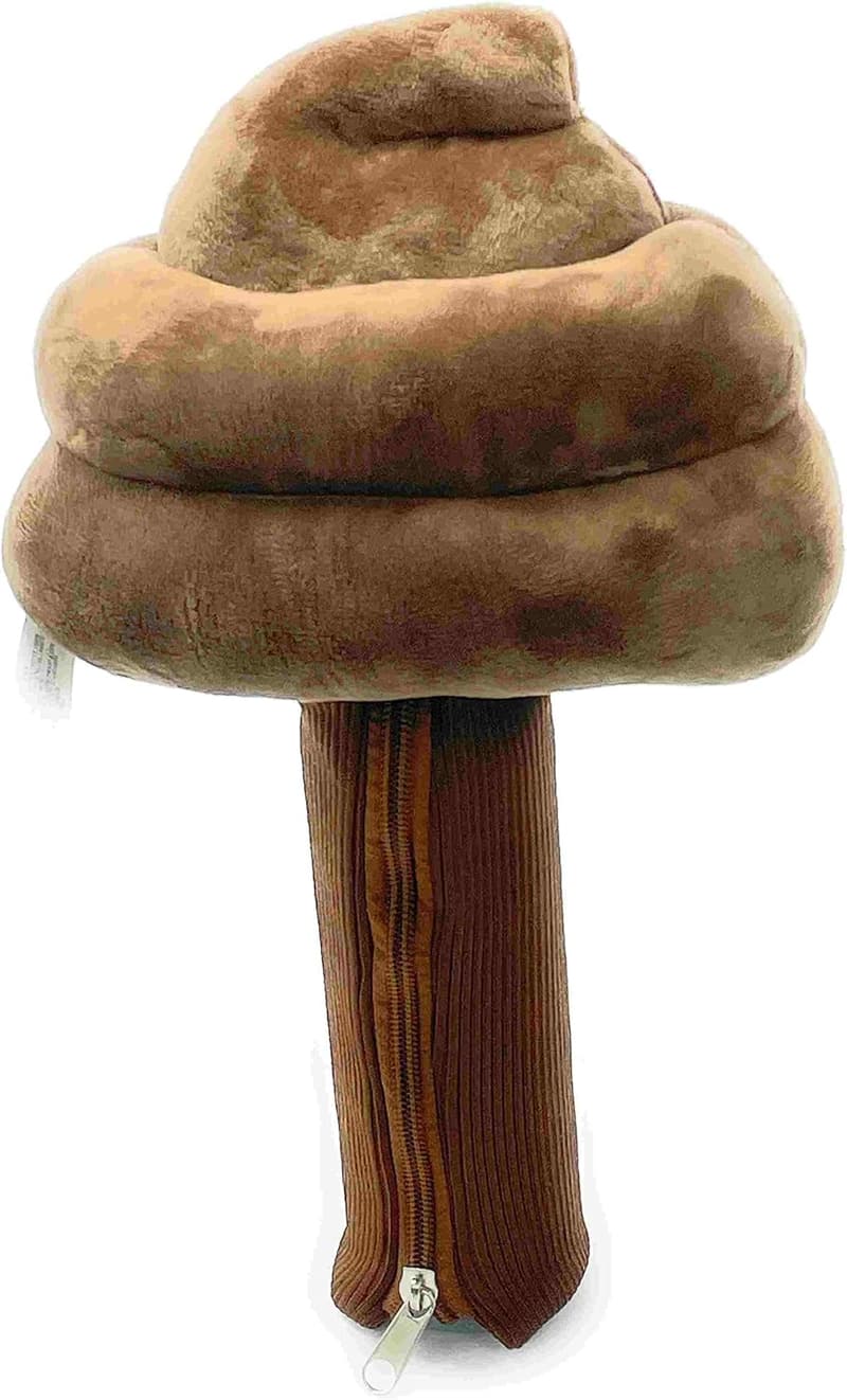 Golf Head Cover - Poopy Design by Golf Giddy