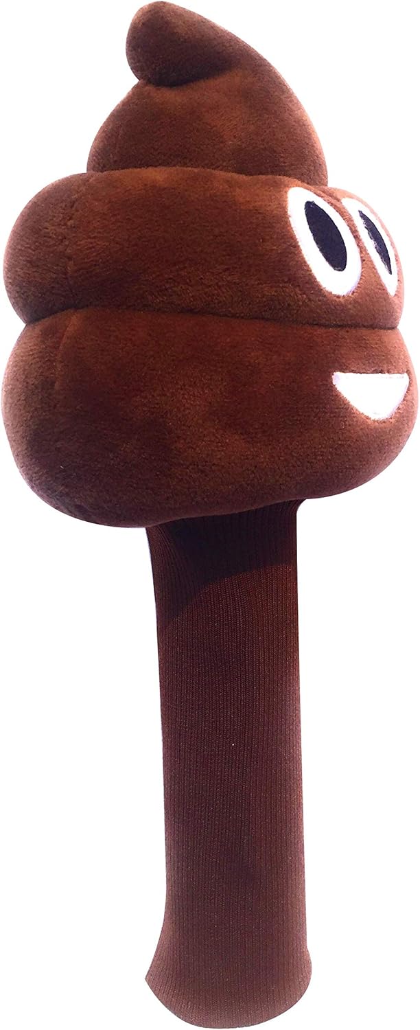 Golf Head Cover - Poopy Design by Golf Giddy