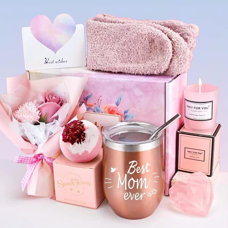 Relaxing Gift Basket for New Moms - Perfect Birthday Gift