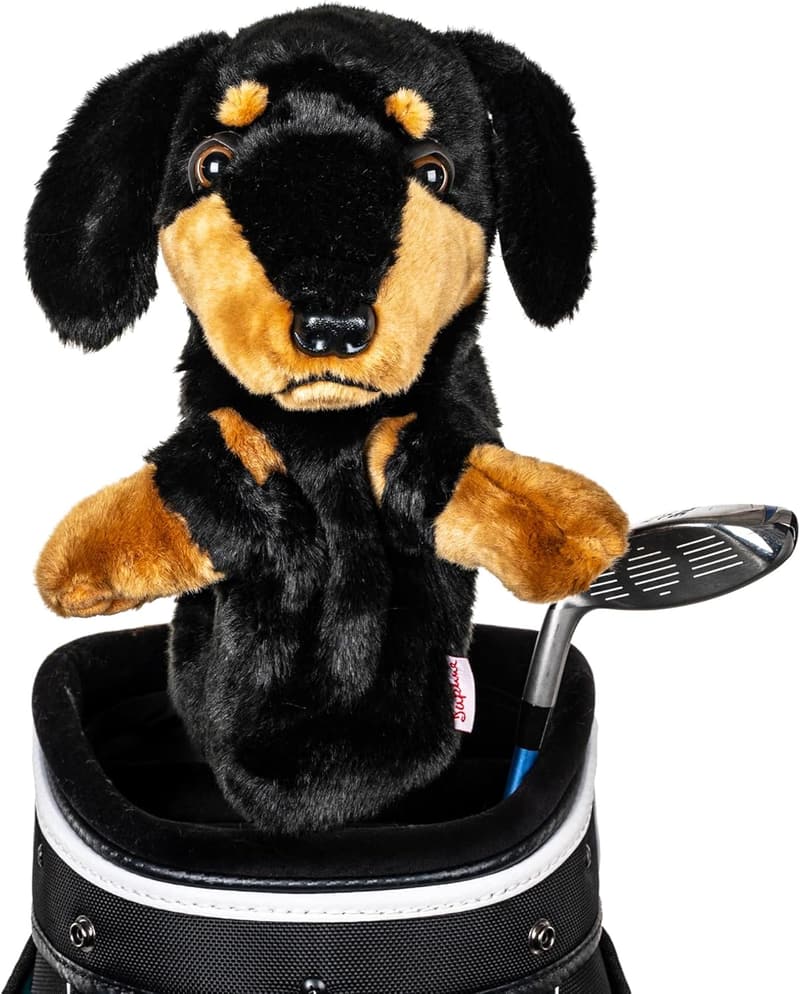 Dachshund Driver Headcover | Premium Funny Golf Club Cover