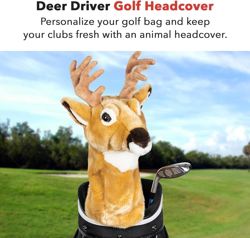 Deer Driver Headcover - Premium Funny Golf Club Cover