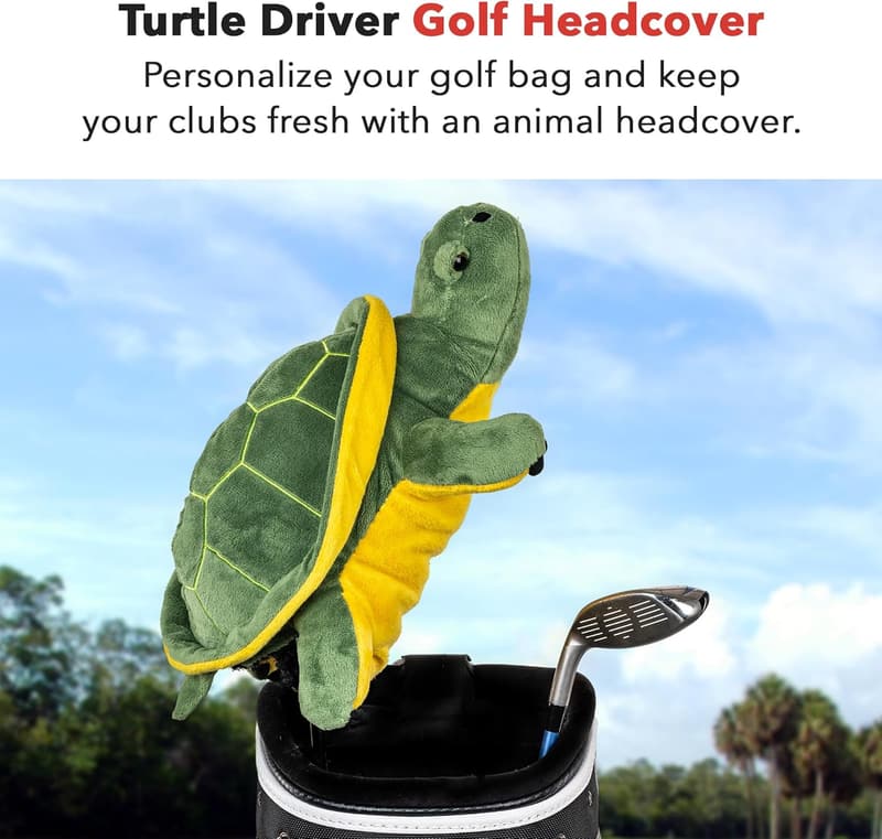 Turtle Driver Headcover | Premium Golf Club Cover for Men & Women