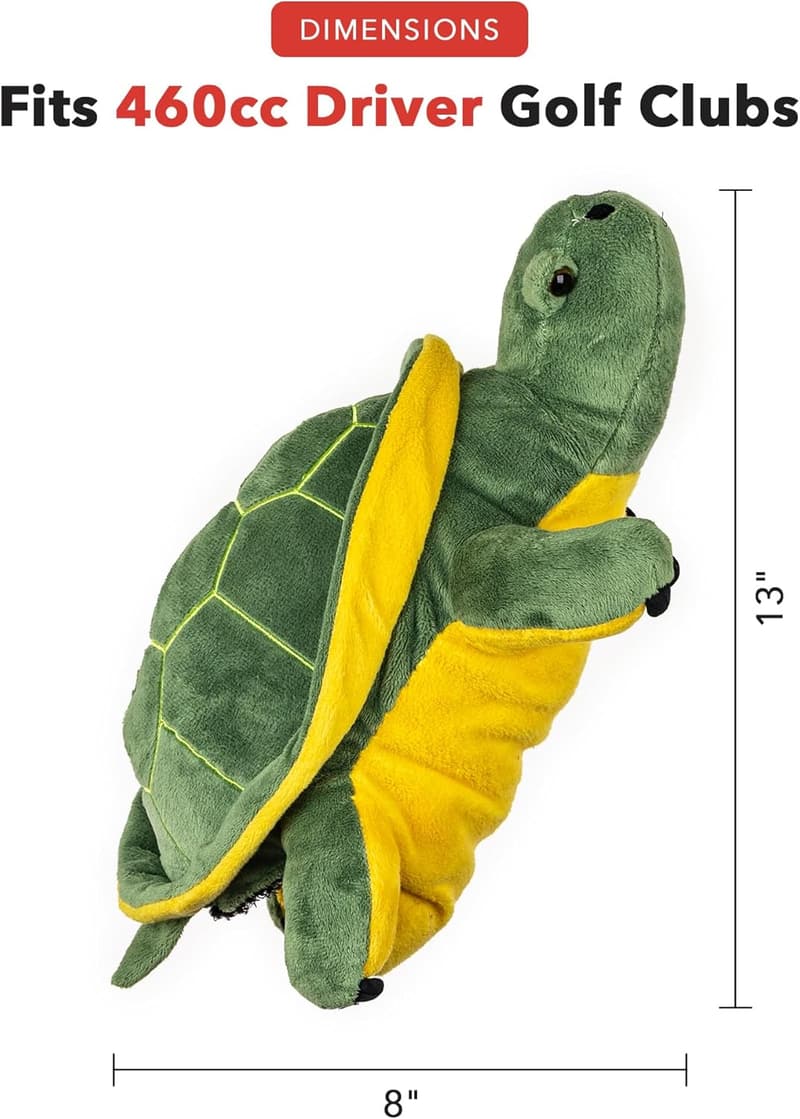 Turtle Driver Headcover | Premium Golf Club Cover for Men & Women