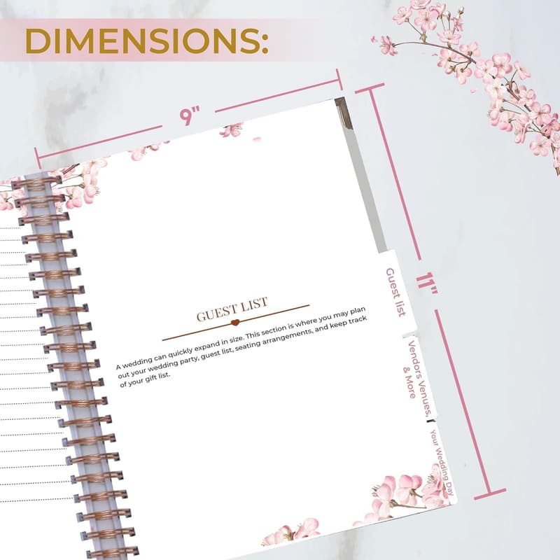 Bride's Wedding Planner Book - 9