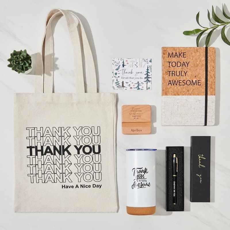 Thank You Gifts Basket for Women and Men - Ideal Office Farewell