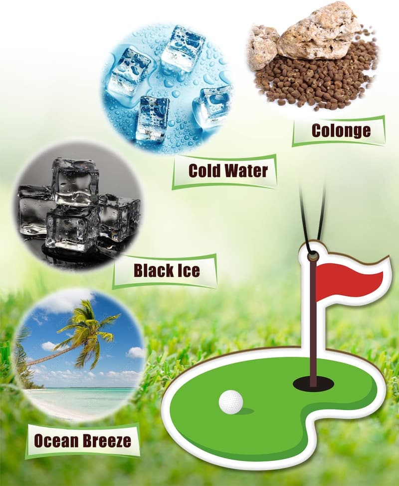 Golf Gifts for Men - Scented Golf Car Air Fresheners