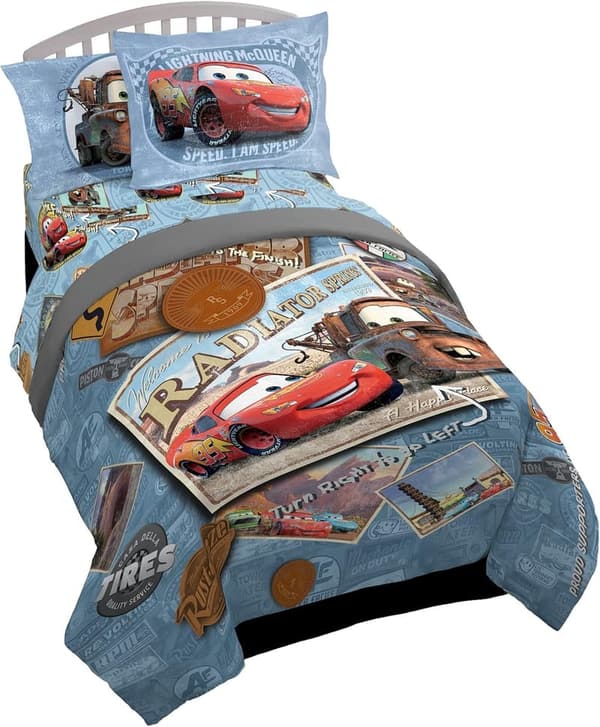Disney Pixar Cars Tune-Up 5-Piece Twin Bed Set