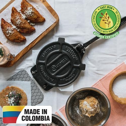 Cast Iron Tortilla Press - 8