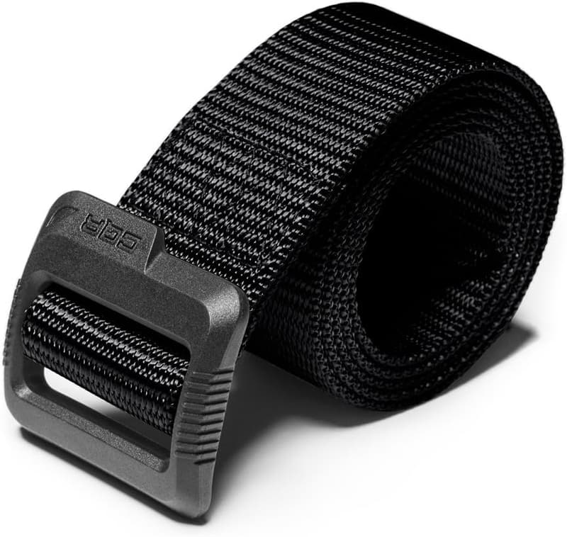 Heavy-Duty Tactical Belt with Quick-Release Buckle