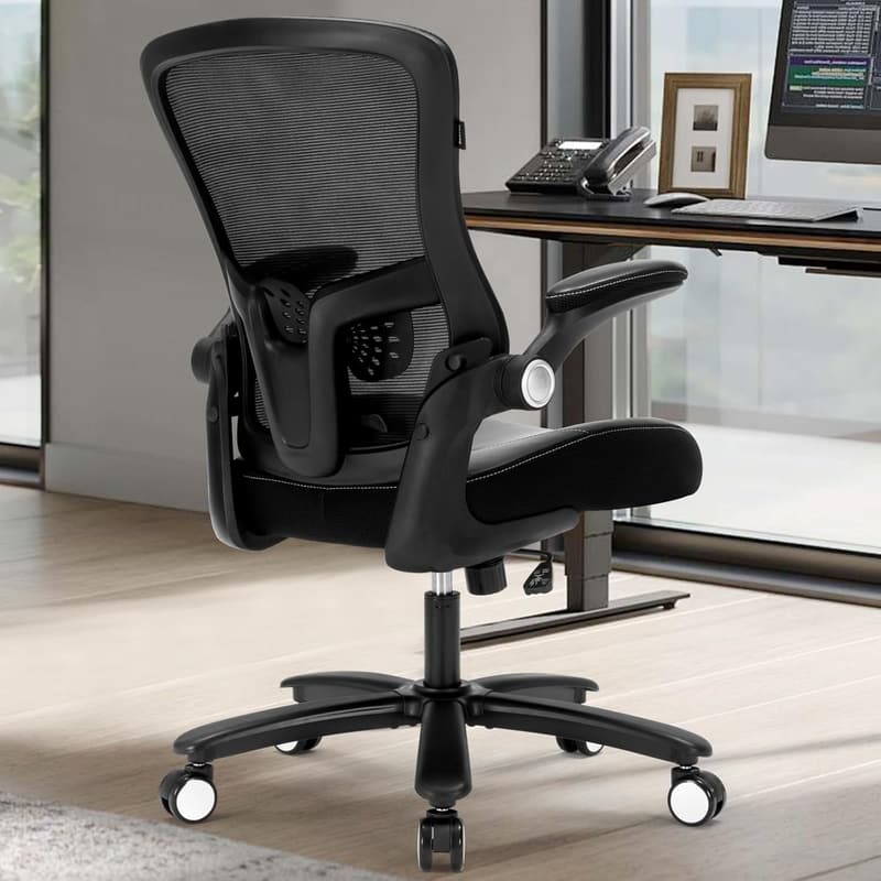 Ergonomic Office Chair with Adjustable Lumbar Support