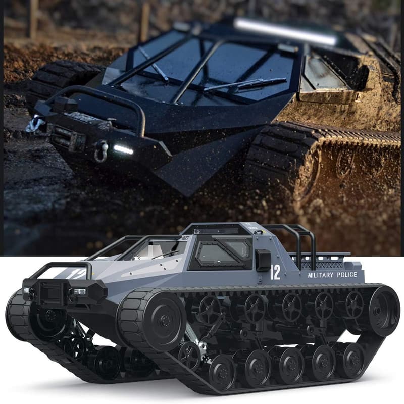 High-Speed 4WD Remote Control Off-Road Tank for Kids & Adults