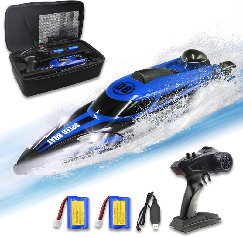 Fast Remote Control Speed Boat for Kids - Summer Water Toy