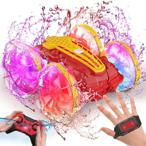 Waterproof Gesture-Controlled Amphibious RC Car for Kids 6-12