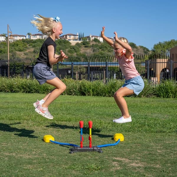 Outdoor Rocket Launcher Set for Kids – 8 Foam Rockets, Multi-Player