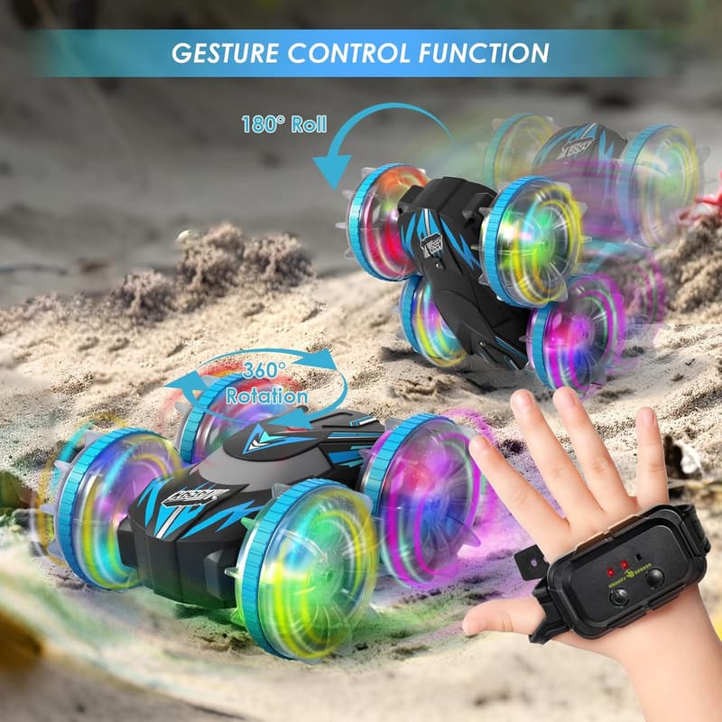 All-Terrain Amphibious RC Car & Boat for Kids 6-12