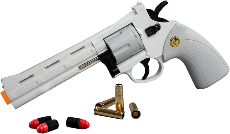 Water Gel Bead Revolver Toy with Digital Targets for Kids