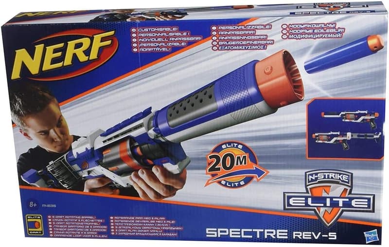 Nerf N-Strike Elite Rev-5 Stealth Blaster