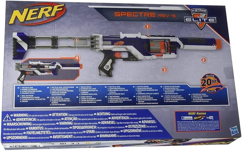 Nerf N-Strike Elite Rev-5 Stealth Blaster