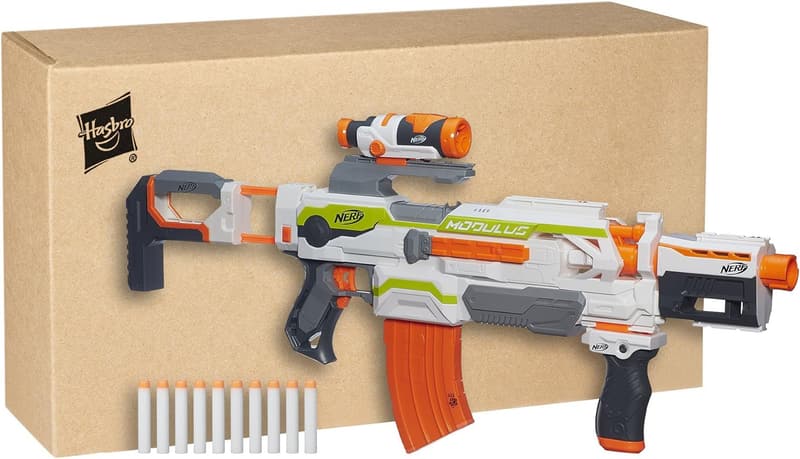 NERF Modulus ECS Motorized Blaster with Accessories