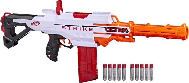 Nerf Ultra Strike Motorized Blaster with Integrated Sight