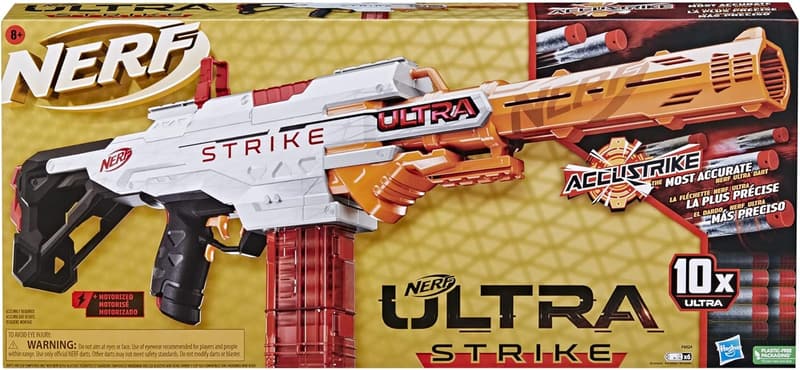 Nerf Ultra Strike Motorized Blaster with Integrated Sight