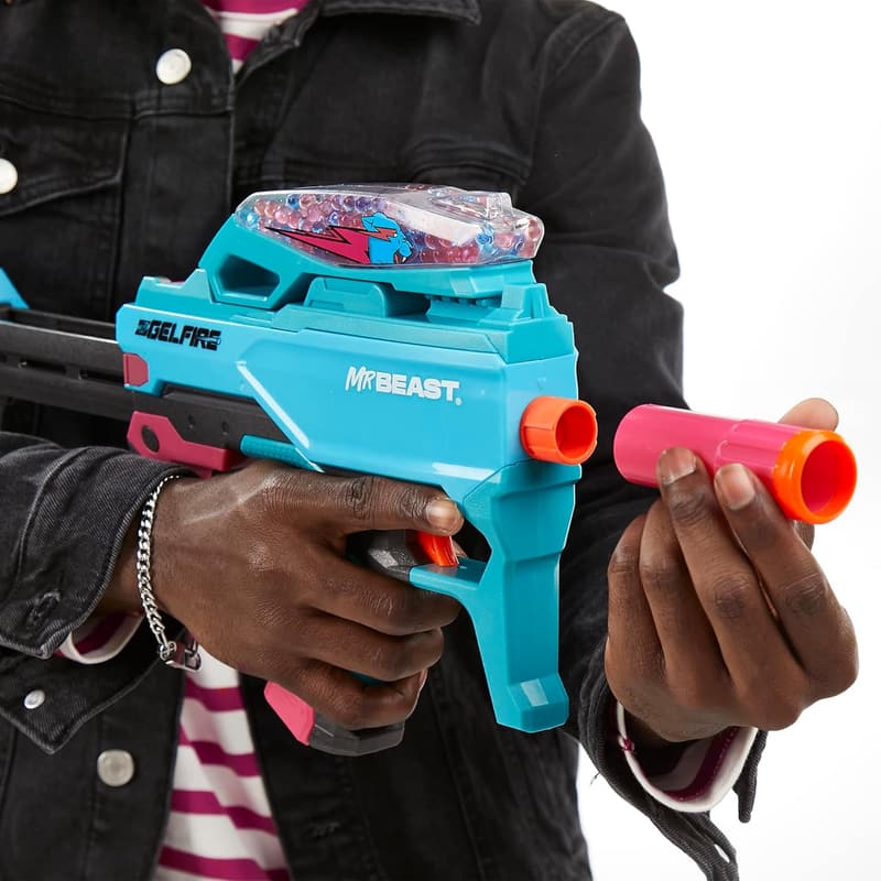 NERF Pro Gelfire Blaster with 20,000 Rounds & Rechargeable Battery