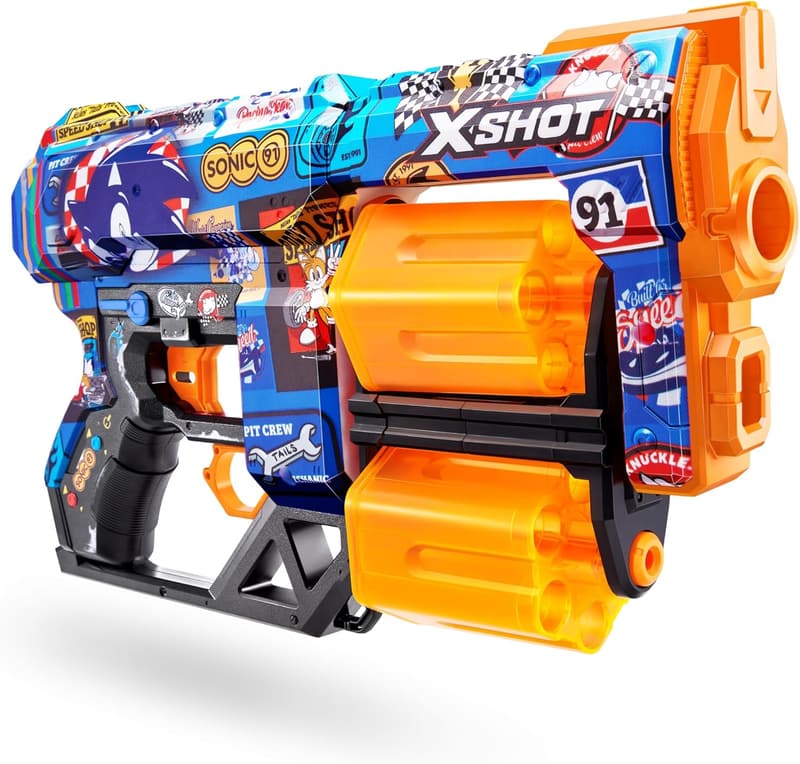 Dread Sonic Race Team Foam Blaster with 24 Darts - ZURU