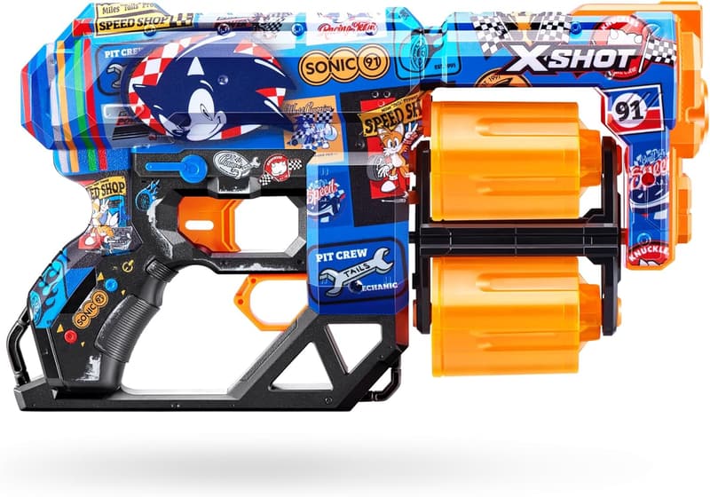 Dread Sonic Race Team Foam Blaster with 24 Darts - ZURU