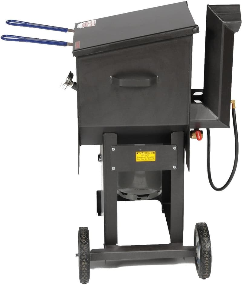 Cajun Fryer 6 Gallon Propane Deep Fryer with Stand & Baskets
