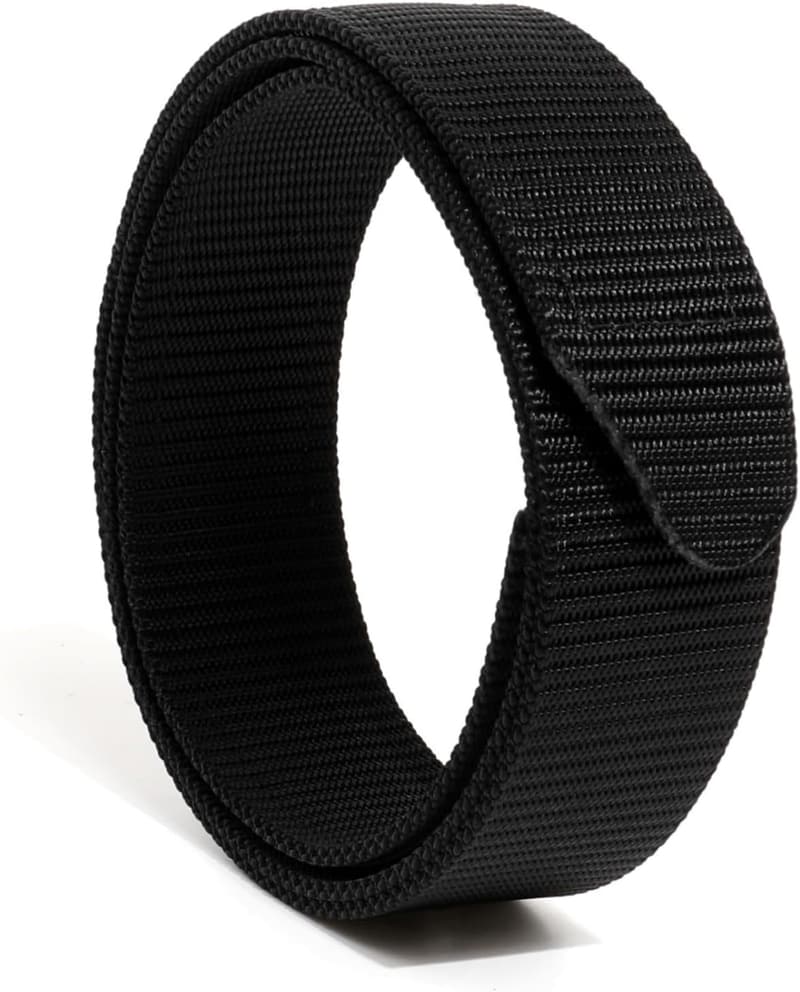 TSA Approved No-Scratch Nylon Belt for Work Travel