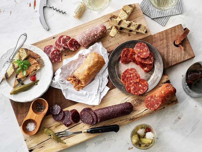 Gourmet Italian Meat Sampler Gift Box for Food Lovers