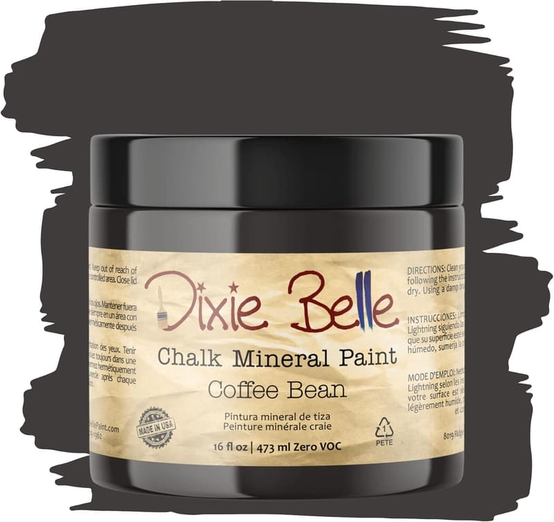 Chic Chalk Finish Furniture Paint - Coffee Bean (16oz)