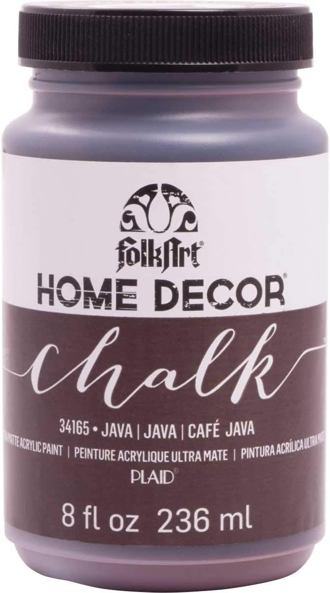 FolkArt Chalk Furniture & Craft Paint - 8 oz, Java