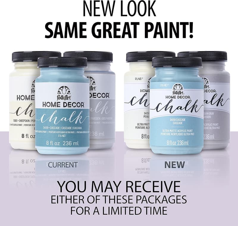 FolkArt Chalk Furniture & Craft Paint - 8 oz, Java