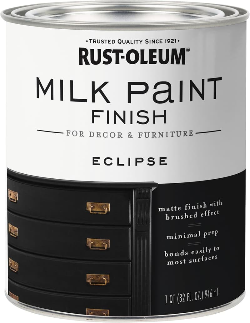 Milk Paint Finish Quart in Eclipse - 32 Fl Oz