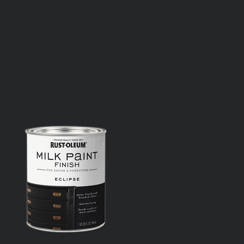Milk Paint Finish Quart in Eclipse - 32 Fl Oz