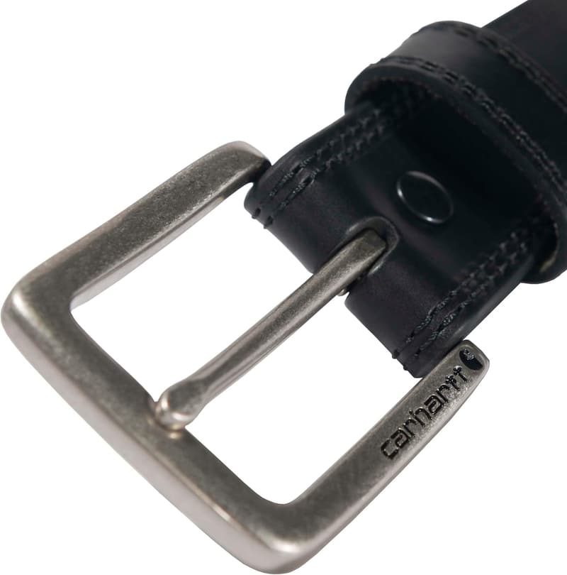 Men's Engraved Leather Buckle Belt by Carhartt
