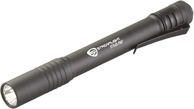 Streamlight Stylus Pro 100-Lumen Black Penlight with Batteries