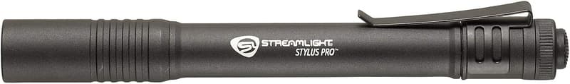 Streamlight Stylus Pro 100-Lumen Black Penlight with Batteries