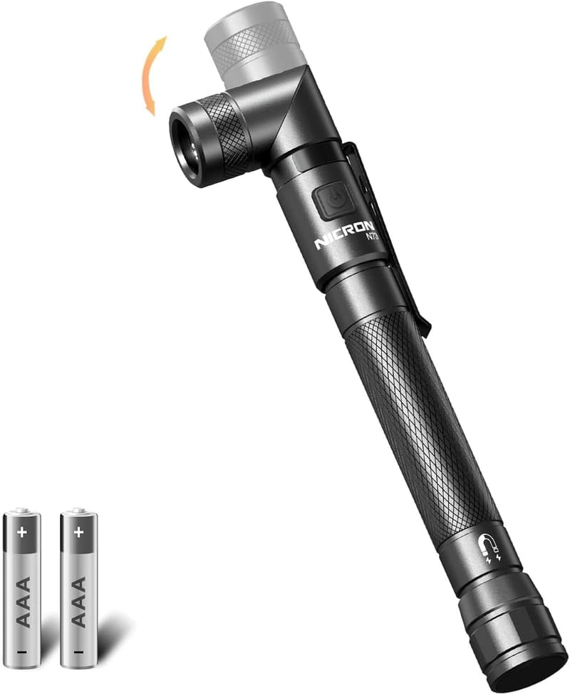 NICRON N73 Portable 150 Lumen LED Pen Flashlight