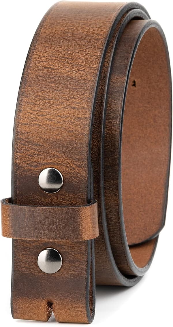 Men's No Buckle Cowboy Belt | 1.5