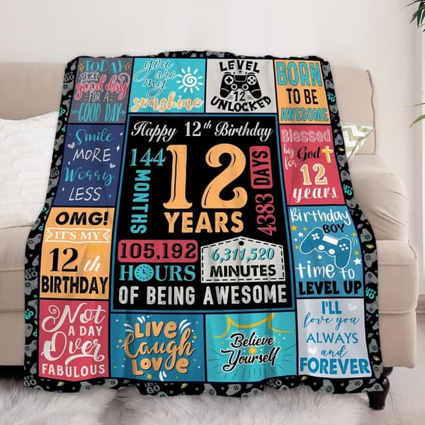 12th Birthday Gift: Cozy 60