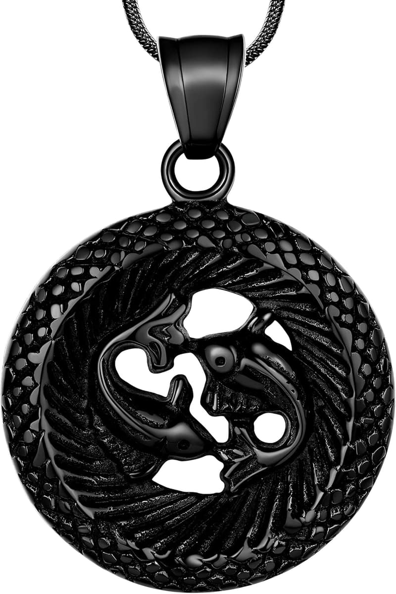 Zodiac Star Sign Necklace in 316L Stainless Steel for Birthday Gifts